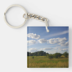 Het leven gaat over de reis sleutelhanger