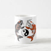 Het leven gaat over evenwicht. Twee symbolen voor Koffiemok (Center)