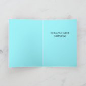 Het leven gaat over het Creëer jezelf Kaart (Binnen)