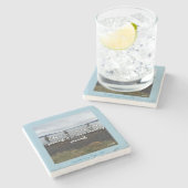 Het leven gaat over je eigen Onderzetter Creëer (Zijkant)