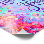 Het leven gaat over jezelf Creëer Foto Afdruk (Hoek)