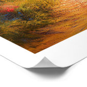 Het leven gaat over jezelf Creëer hebben Poster (Hoek)