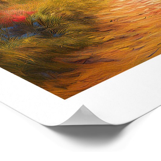 Het leven gaat over jezelf Creëer hebben Poster (Hoek)