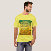 Het leven gaat  snel als je niet stopt met t-shirt (Voorkant volledig)