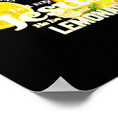 Het leven gaf me wat citroenen maar mijn Jezus maa Poster (Hoek)