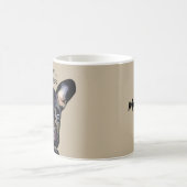 Het leven gebeurt grappig Frans Bulldog Coffee Mok (Center)