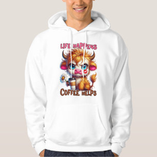 Het Leven Gebeurt, Koffie Helpt Hoodie