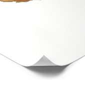 Het leven gebeurt koffie helpt poster (Hoek)