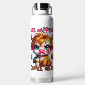 Het Leven Gebeurt, Koffie Helpt Waterfles (Achterkant)