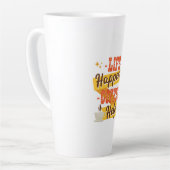 Het leven gebeurt Koffiehulp Latte Mok (Linkerhoek)