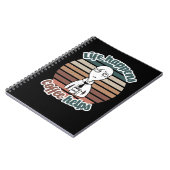 Het leven gebeurt met koffie|Het beste cadeau voor Notitieboek (Linkerzijde)