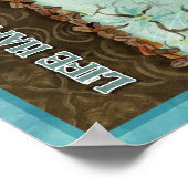 Het leven gebeurt over koffie, door Audrey Jeanne  Poster (Hoek)