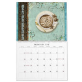 Het leven gebeurt over koffie, kalender (Feb 2026)