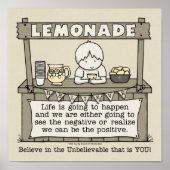 Het leven gebeurt poster (Voorkant)