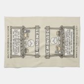 Het leven gebeurt theedoek (Horizontaal)