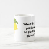 Het leven geeft je citroenen - Glutenvrije Mok (Center)