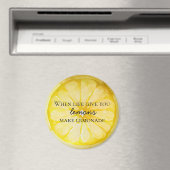 Het leven geeft je citroenen magneet (Insitu (Vaatwasser))