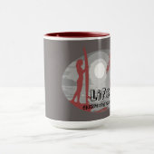 Het leven - Geniet van het Ride Surfer-meisje Mok (Midden)