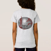 Het leven - Geniet van het Ride Surfer-meisje T-shirt (Achterkant)