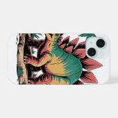 Het leven genieten iPhone 15 case (Achterkant horizontaal)