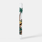 Het leven genieten iPhone 15 case (Rechterkant)