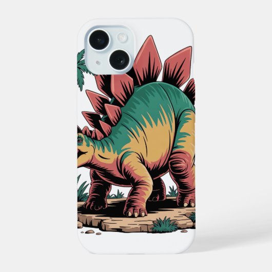 Het leven genieten iPhone 15 case (Achterkant)