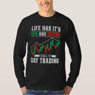 Het leven heeft aandelen op de beurs van de Vereni T-shirt