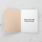 Het leven heeft je een Schattigee eekhoorn gegeven Kaart (Binnen)