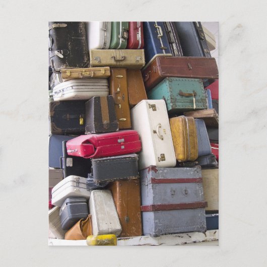 Het leven heeft veel bagage 2 briefkaart (Voorkant)