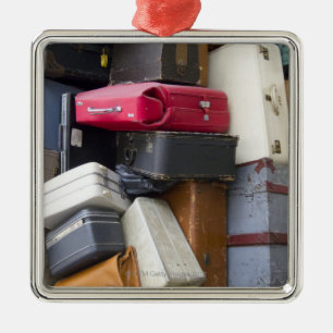 Het leven heeft veel bagage metalen ornament