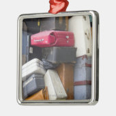 Het leven heeft veel bagage metalen ornament (Links)