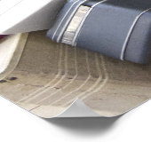 Het leven heeft veel bagage poster (Hoek)