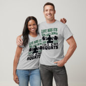 Het leven heeft zijn ups en downs t-shirt (Unisex)