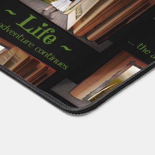 Het leven, het avontuur gaat verder bureaumat (Hoek)