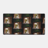 Het leven, het avontuur gaat verder bureaumat (Voorkant)