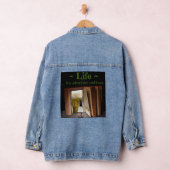 Het leven, het avontuur gaat verder denim jacket (Hangar)
