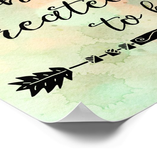 Het leven: Het ontdekken van wie God je creeerde o Poster (Hoek)