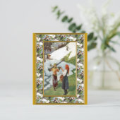 Het leven in de bergen feestdagenkaart (Staand voorkant)