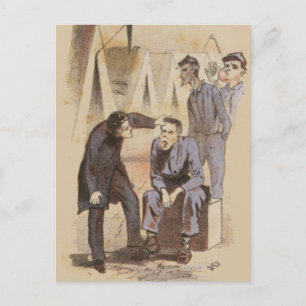 Het leven in de chirurgische burgeroorlog briefkaart