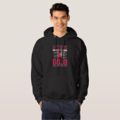 Het leven in de Dojo Karate is beter Hoodie (Voorkant volledig)
