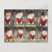 Het leven in de Fast Lane. Briefkaart (Voorkant)