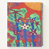 Het leven in de Garden Boho-laptop Notitieboek (Achterkant)