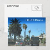 Het leven in de Los Angeles Freeway Briefkaart (Voorkant / Achterkant)