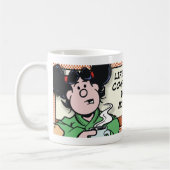 Het leven in de ochtend koffiemok (Links)