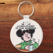 Het leven in de ochtend sleutelhanger (Voorkant)