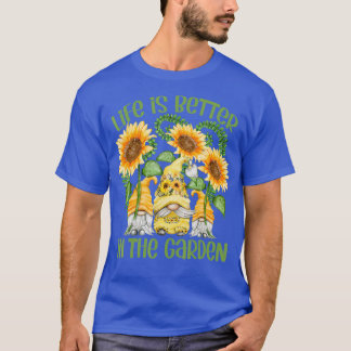 Het leven in de tuin is beter voor de tuinman - t-shirt