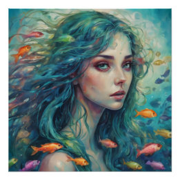 Het leven in een vissenkom 15 perfect poster