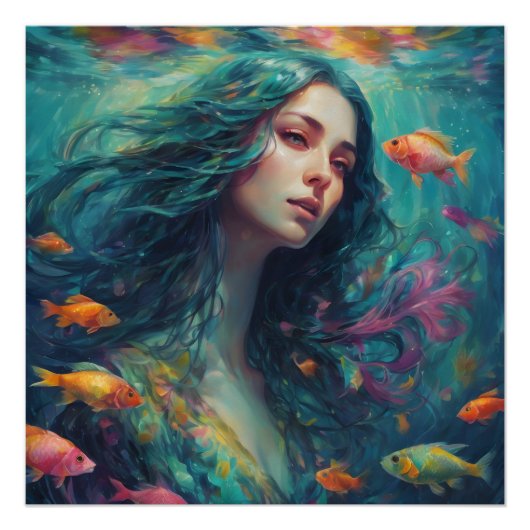 Het leven in een vissenkom 16 perfect poster (Voorkant)