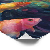 Het leven in een vissenkom 16 perfect poster (Hoek)