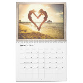 Het leven in Focus | Elegant Gold Custom 12 Photo Kalender (Feb 2026)